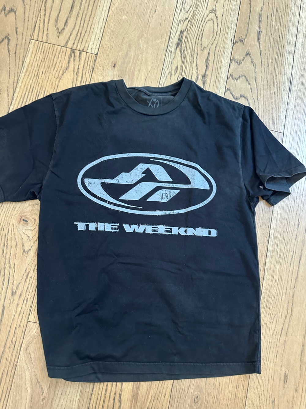 The Weeknd After Hours Till Dawn 2025 Face Tour T Shirt Black Size Large Faded